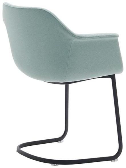 Andreu World Кресло консольное, обитое тканью, с подлокотниками Gala So0721 - Вид №3