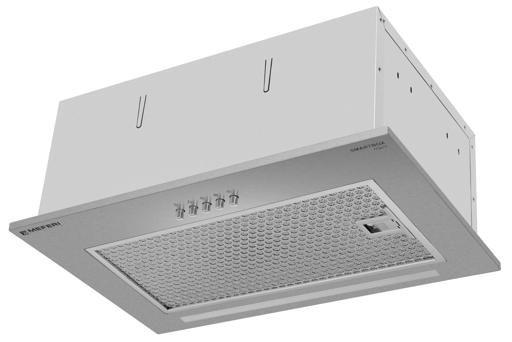 9168710 Вытяжка полновстраиваемая Meferi SMARTBOX45IX POWER серый STDN-0112876 - Вид №2