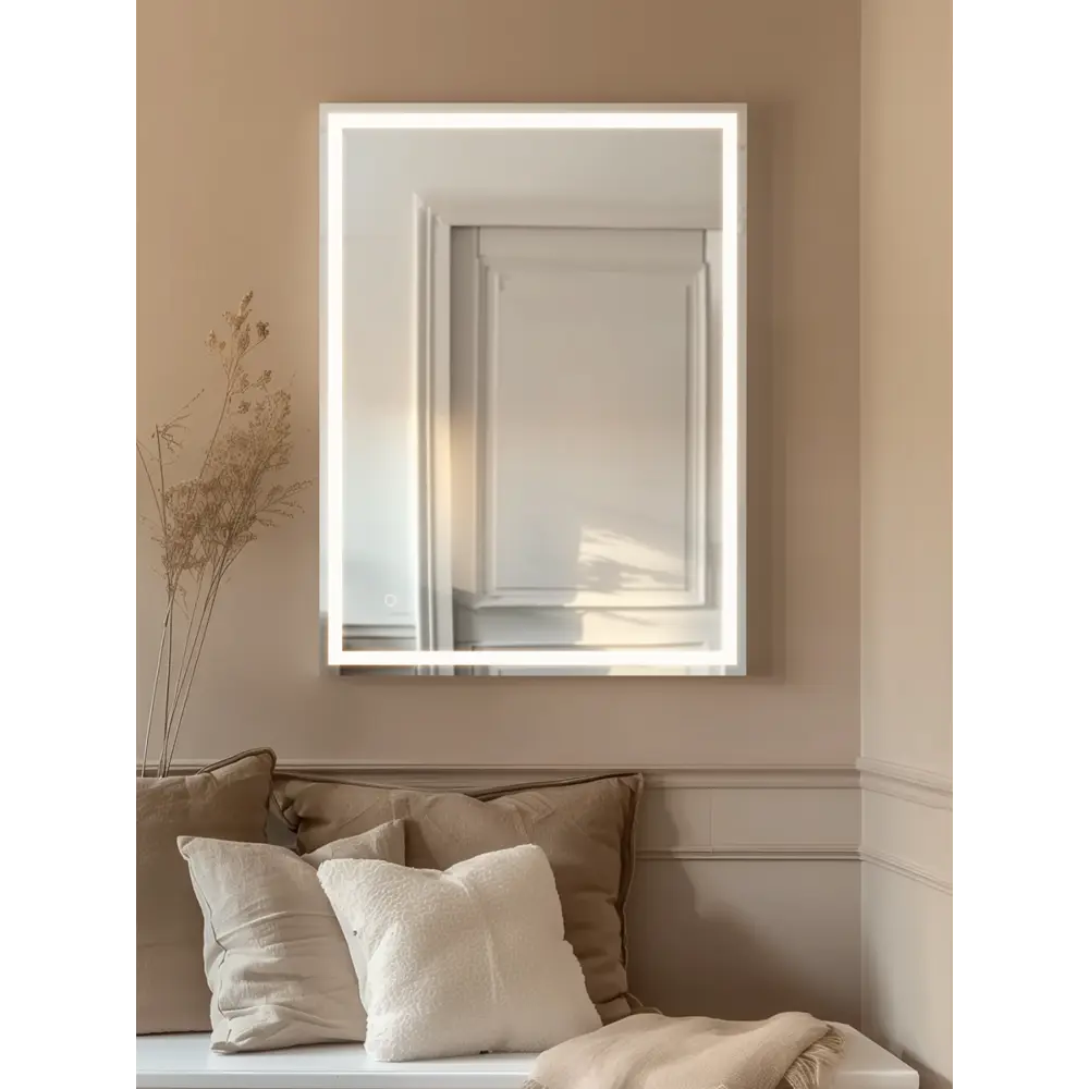 Зеркало в ванную комнату Бостон Лайт 120x80 см с подсветкой Santreyd STLM-2015894 - Вид №9