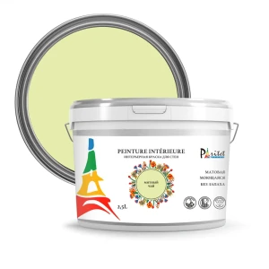 Краска для стен и потолков Paritet матовая цвет мятный чай 2.5 л