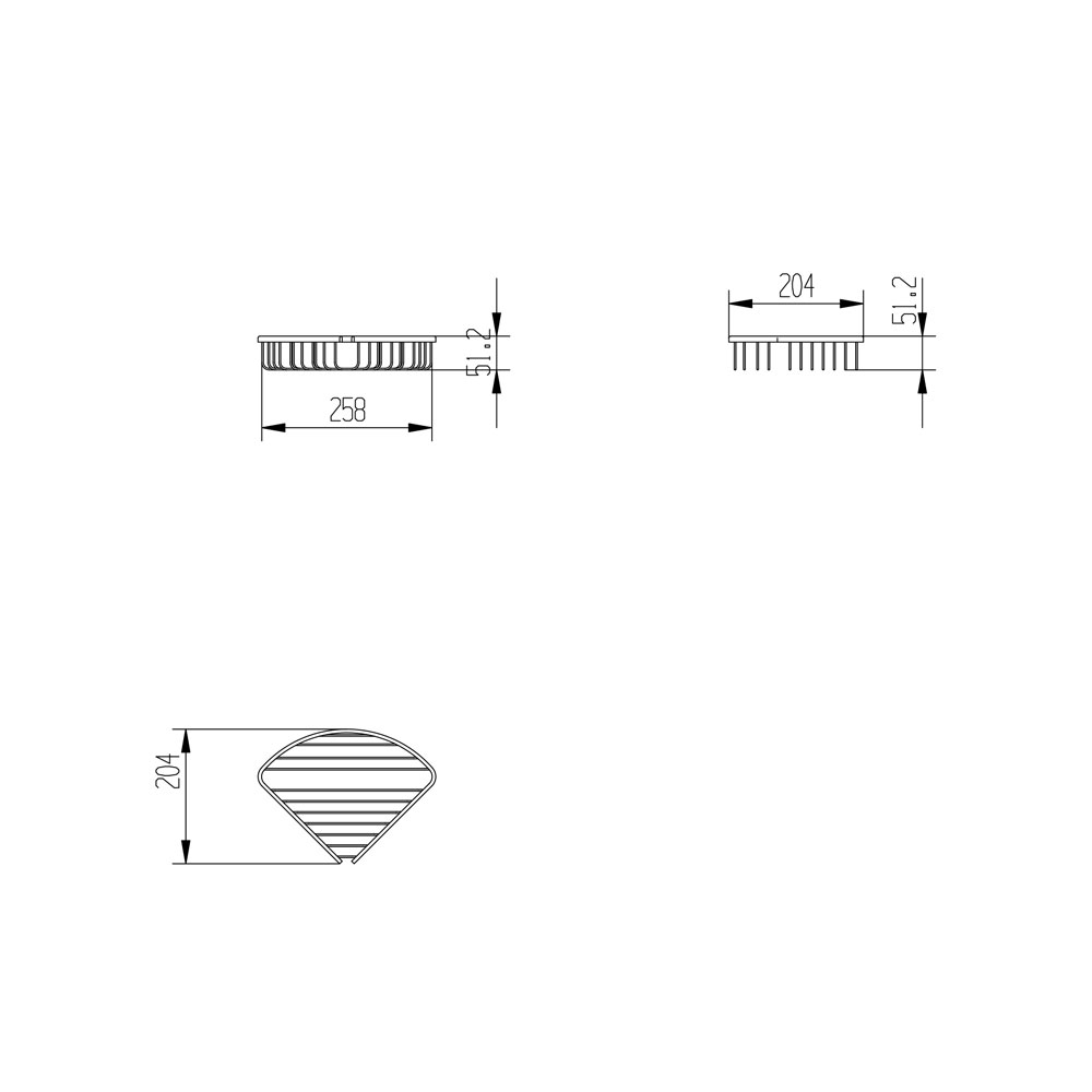 Полка Raiber RBK3509, угловая RBK3509 Santreyd  - Вид №2