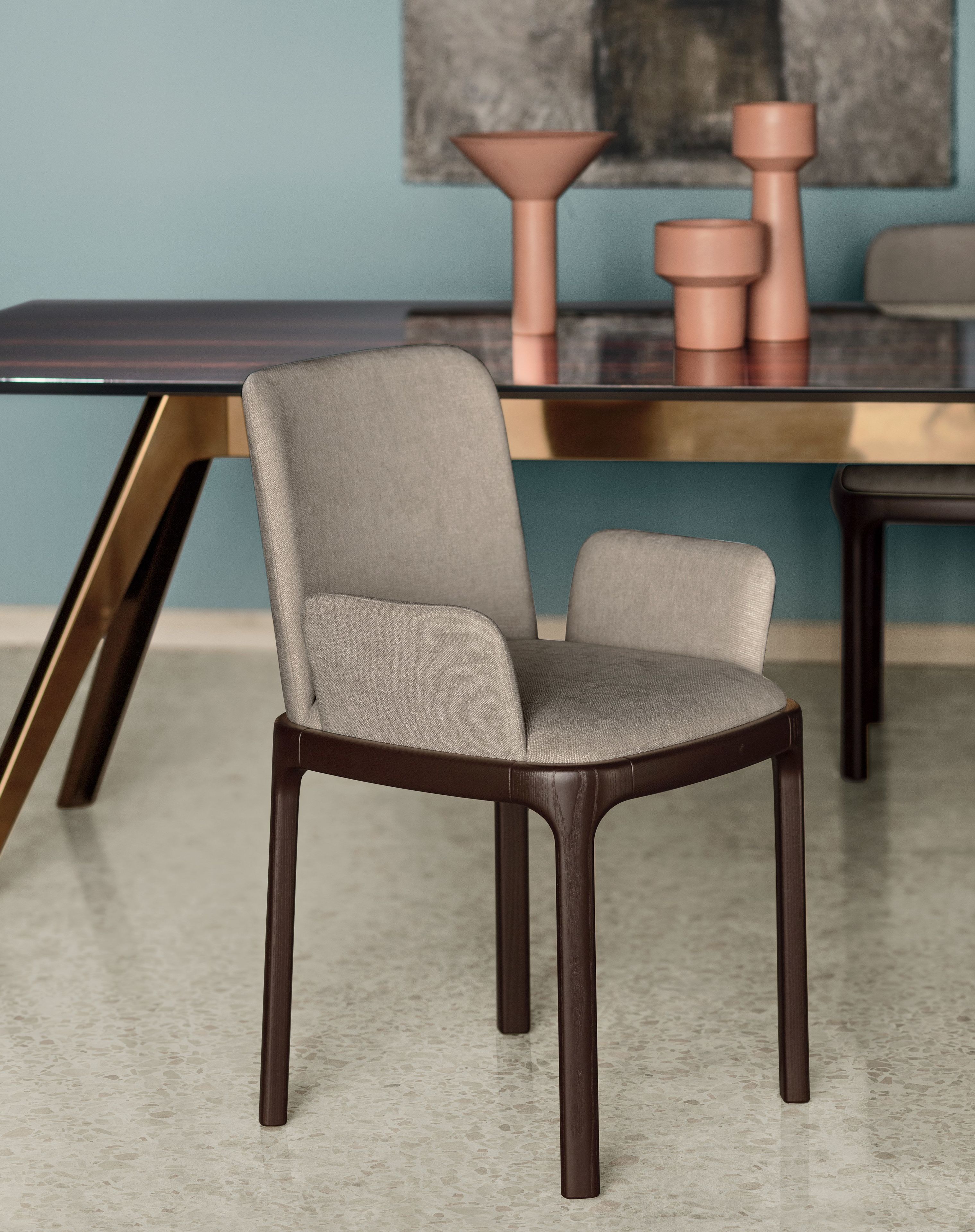 Кожаный мягкий стул Pianca ARCH-00076396 - Вид №2