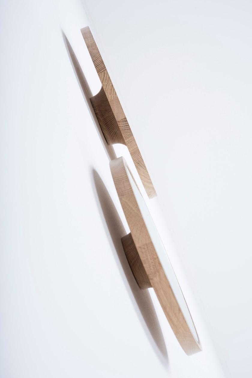 Gazzda Зеркало настенное круглое в раме Hook/look sun-id-1355001 - Вид №5