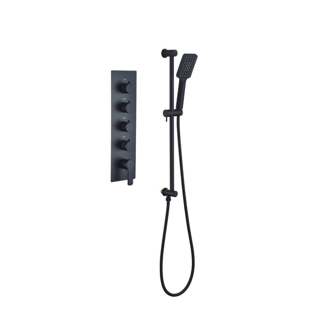 Набор для душа из латуни с отдельными розетками Fontana Showers FS15049 ARCH-00044741 - Вид №2