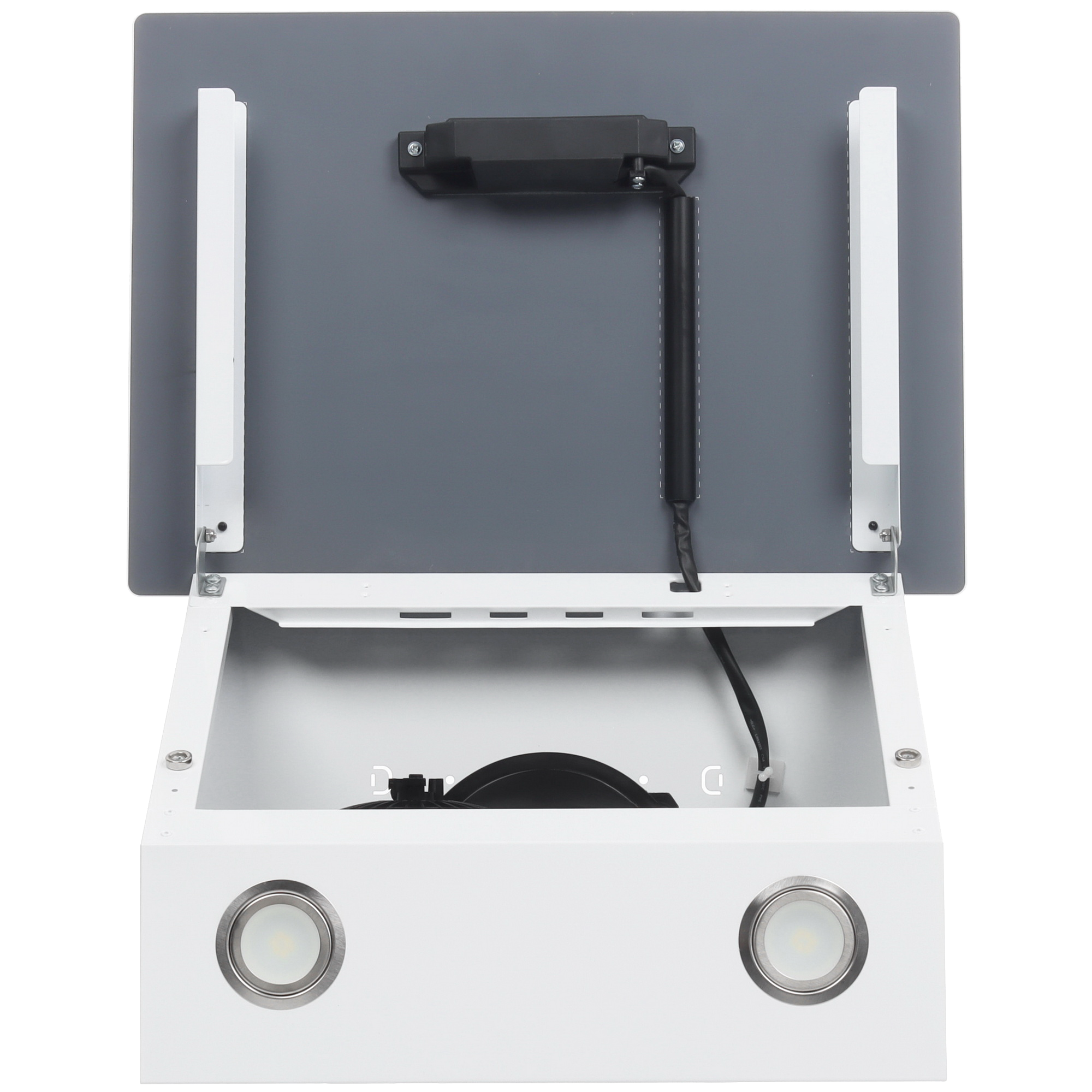 9088851 Вытяжка наклонная DEXP SC50W-650 белый/белый STDN-0145812 - Вид №8