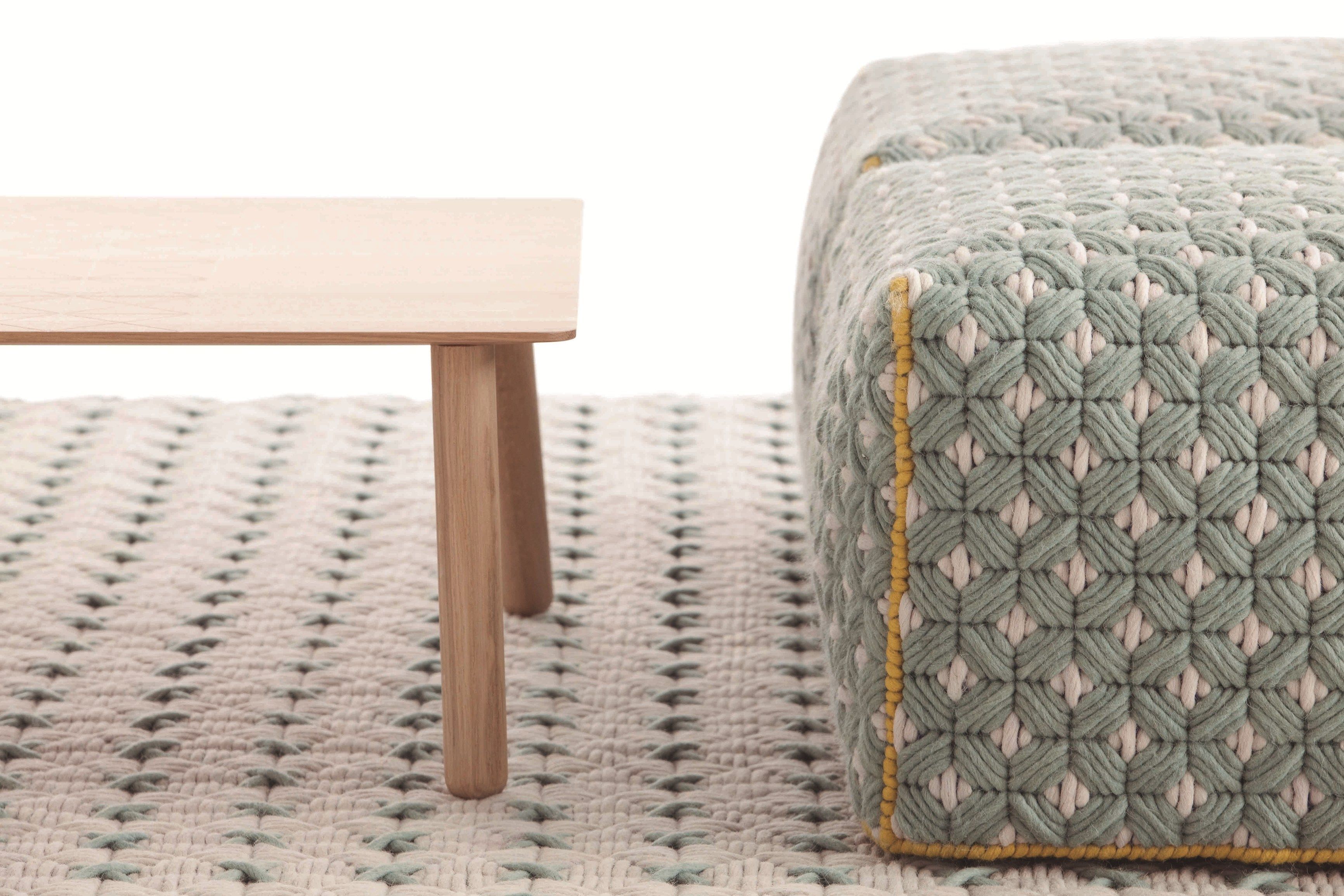 Прямоугольный ковер ручной работы из ткани GAN Silaï ARCH-00103936 - Вид №5