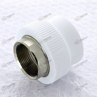 Муфта В под ключ PRO AQUA полипропиленовая 63x2' PA22524P