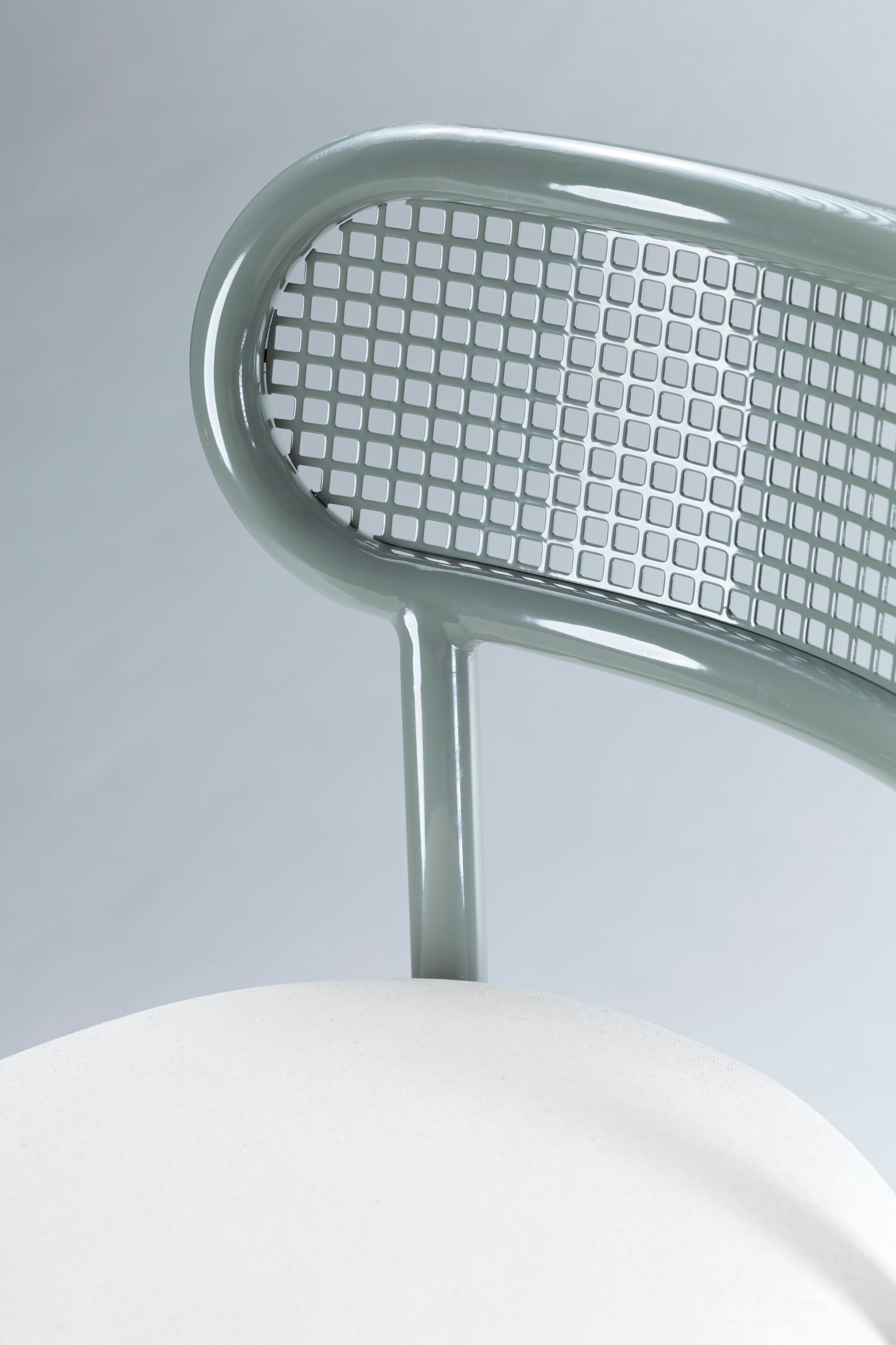 Высокий металлический табурет с подставкой для ног Mambo Unlimited Ideas Louise ARCH-00139763 - Вид №5