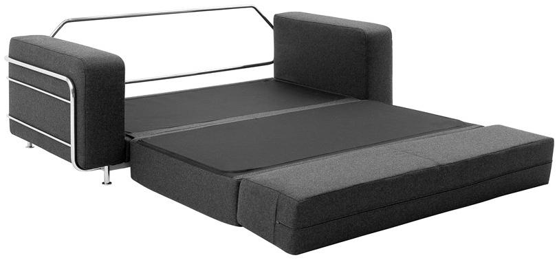 SOFTLINE 2-местный тканевый диван-кровать Silver sun-id-1421688 - Вид №3