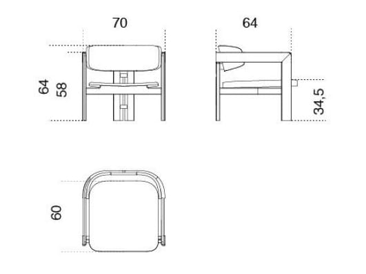Бархатное кресло с подлокотниками Gallotti&Radice 0417 ARCH-00031897 - Вид №5