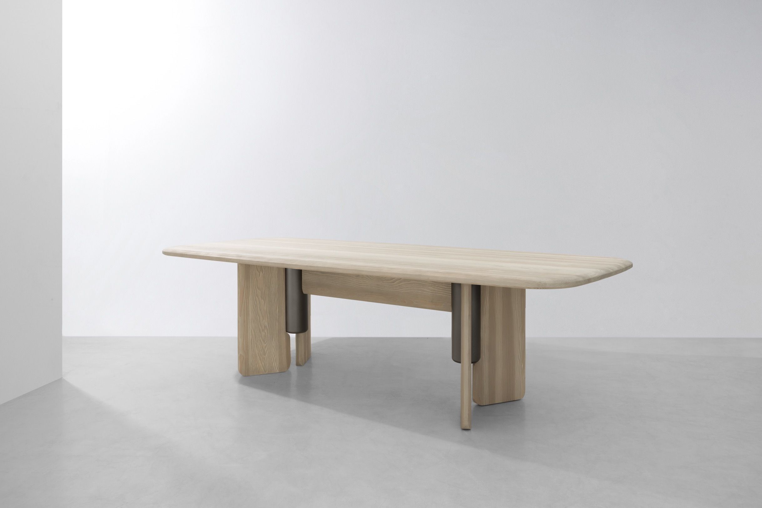 Прямоугольный стол из ели District Eight Faifo ARCH-00071600 - Вид №1