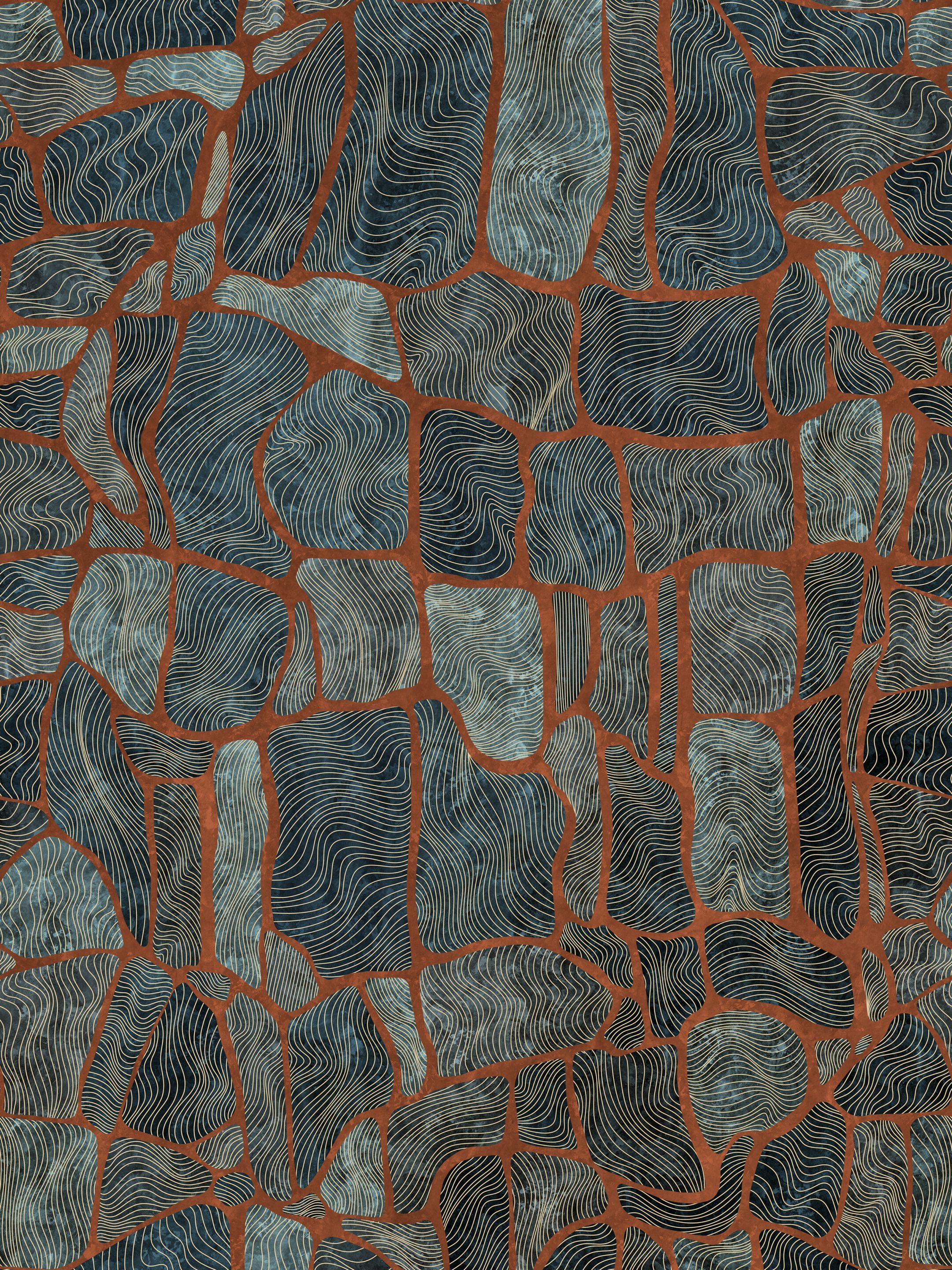 Узорный ковер Inkiostro Bianco Travelogue ARCH-00090686 - Вид №2