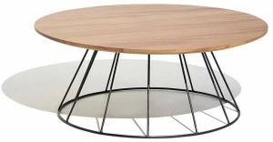 Bivaq Садовый журнальный столик из алюминия и дерева Illa