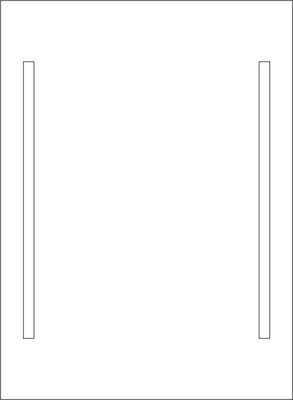 BY 2114 Зеркало с 2-мя встроенными LED-светильниками 10,5 W EVOFORM Ledline - Вид №1