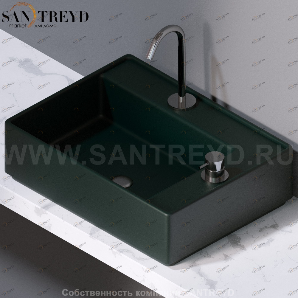 L640143 Накладная раковина на столешницу  прямоугольная A. e T. Italia Fly AeT ITALIA