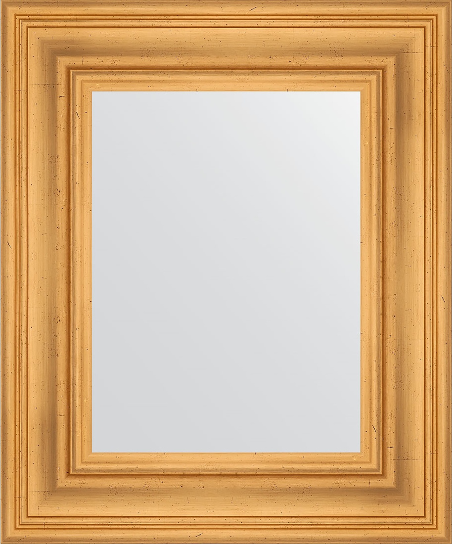 BY 3027 Зеркало в багетной раме - травленое золото 99 mm EVOFORM Definite