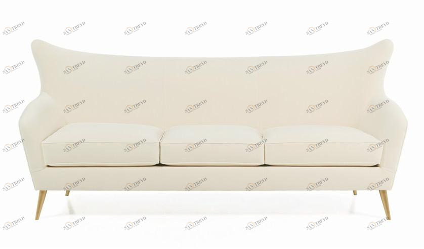 Munna 3-х местный бархатный диван Time sun-id-1442328