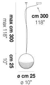 Vetreria Vistosi Подвесной светильник из стекла Bolle sun-id-1388195 - Вид №6