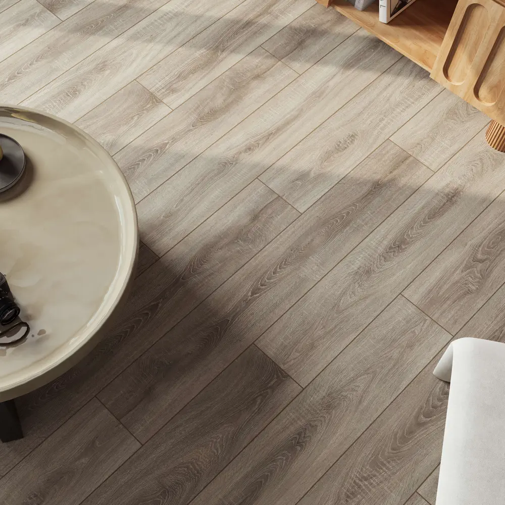 KREAFORTA Ламинат Дуб Дон - серый с фаской для современного интерьера 89433614 STLM-1579904