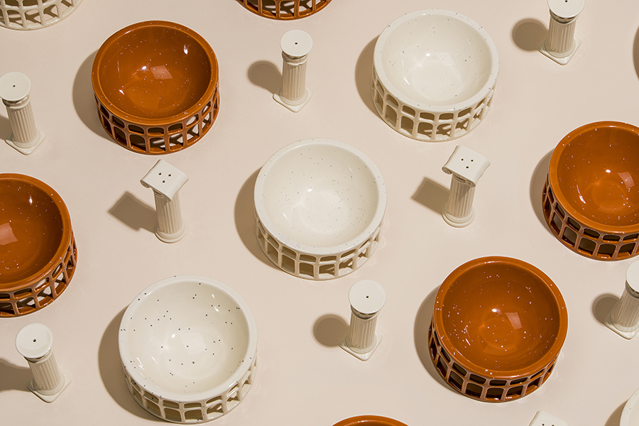 Миска сервировочная керамическая Hestia оранжевая Doiy DYHESBOTE - Вид №3