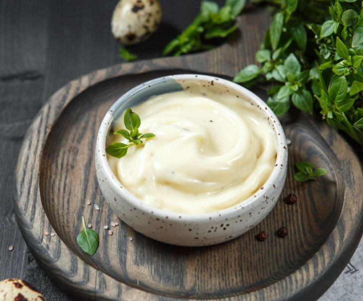 6599 Майонез на перепелиных яйцах и оливковом масле Вкусляндия 