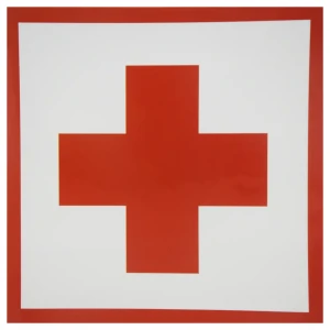 Наклейка «Аптечка» маленькая пластик