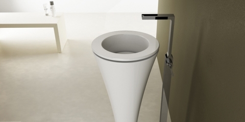 AMLA45 Встроенная раковина под столешницу круглая Ceramica Cielo  - Вид №3