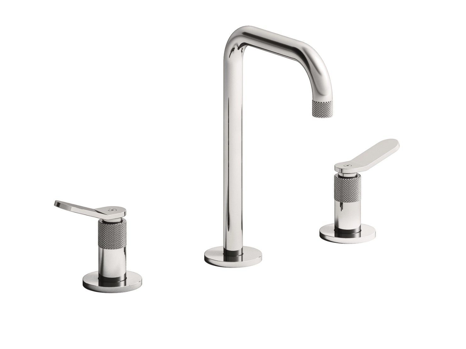 Смеситель для раковины с раздельными розетками без слива CRISTINA Rubinetterie East Side ARCH-00048649 - Вид №1