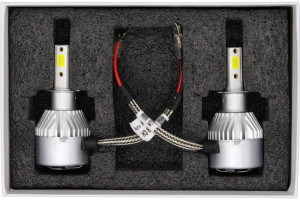 19638528 Светодиодные автолампы Light C9 H3, 12 В, 25 Вт, COB, 6000 К, 2 шт. 010903 MYX