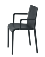 Nassau 534 Моноблочное кресло из полипропилена, изготовленное по технологии инжекционного пневмоформования. Et al. Nassau