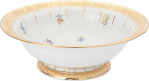 85297 Meissen Салатник круглый 27,5см "Форма - Икс" (россыпь цветов) Фарфор