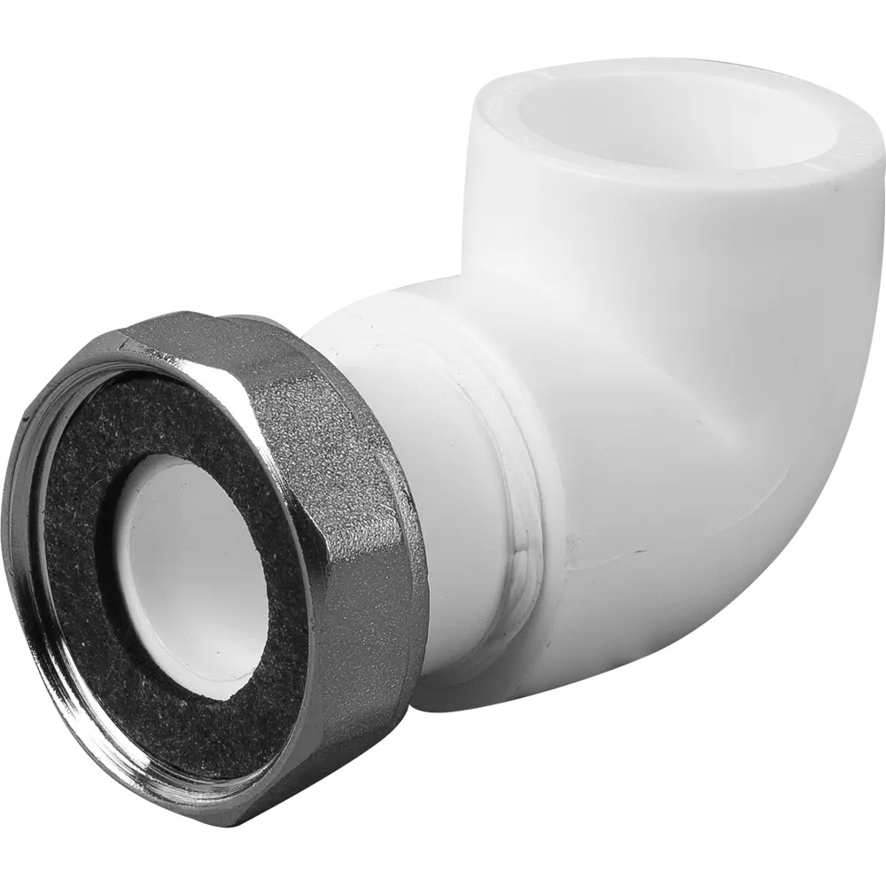 Угольник комбинированный РВК 90° 1¼"×32 мм с накидной гайкой 82111759 STLM-0019320