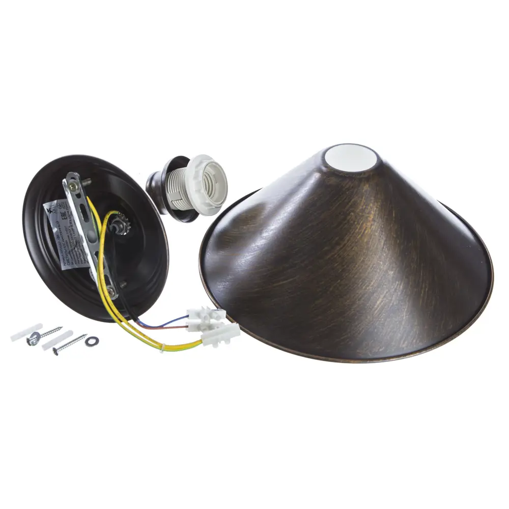 Бра Cone 1xE27x60 Вт, металл, цвет коричневый 14236831 STLM-2207672 Arte Lamp  - Вид №6