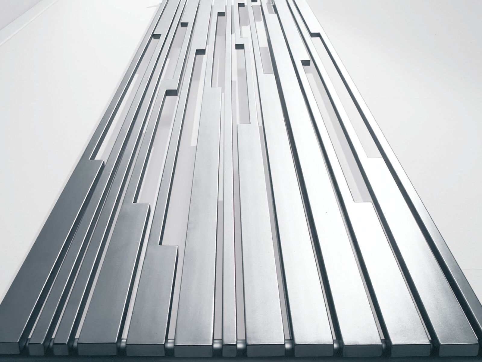 Атласная сталь вертикальный полотенцесушитель Cordivari Design Inox Style ARCH-00137263 - Вид №1