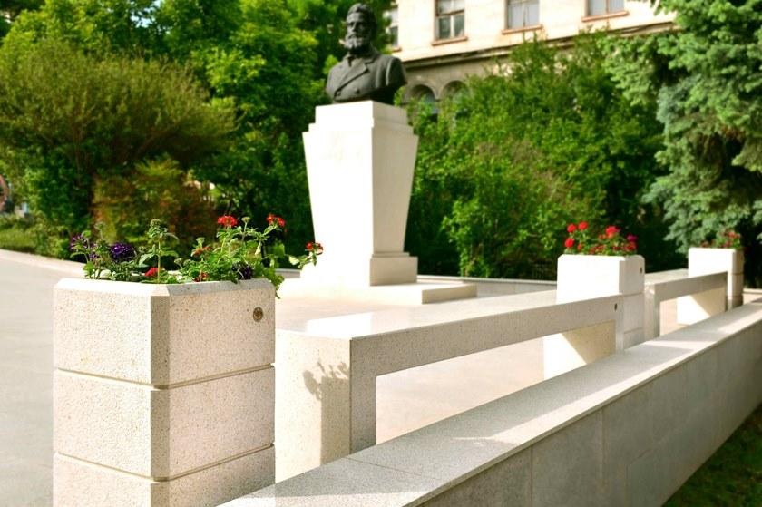 ENCHO ENCHEV - ETE Квадратная кашпо для общественных мест sun-id-1354223 - Вид №8