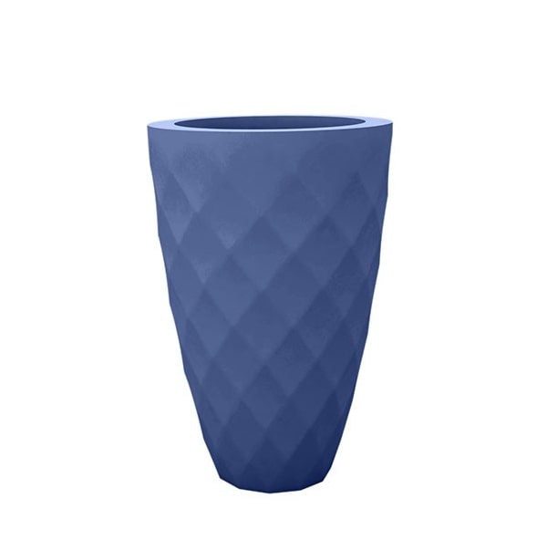 073149 Кашпо Nano матовое синее 36см Vondom Vases - Вид №4