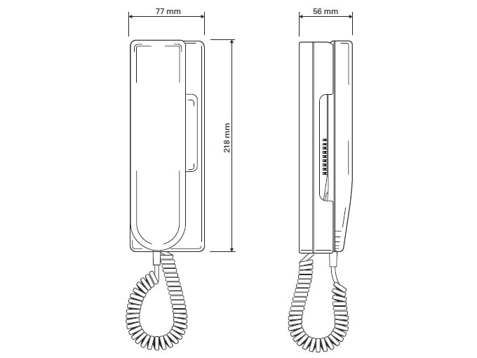 Домофон для традиционных систем Urmet MOD. 1130 ARCH-00032171 - Вид №2