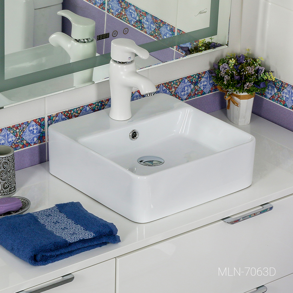 Накладная раковина melana mln-7063d 7063D-805 - Вид №1