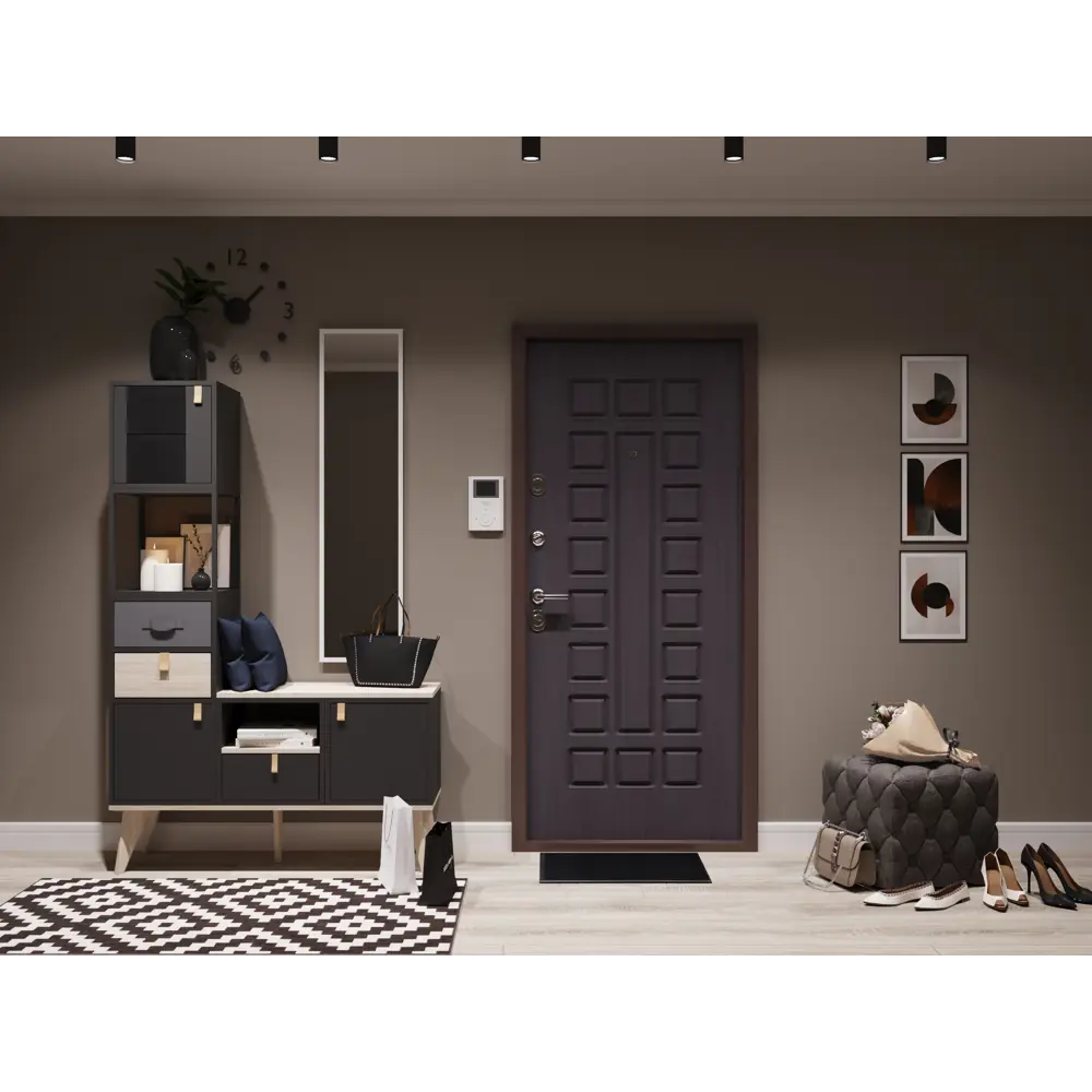 Ящик выдвижной SPACEO KUB, 380х400х310 мм, ЛДВП, цвет графит STLM-2069742 - Вид №4