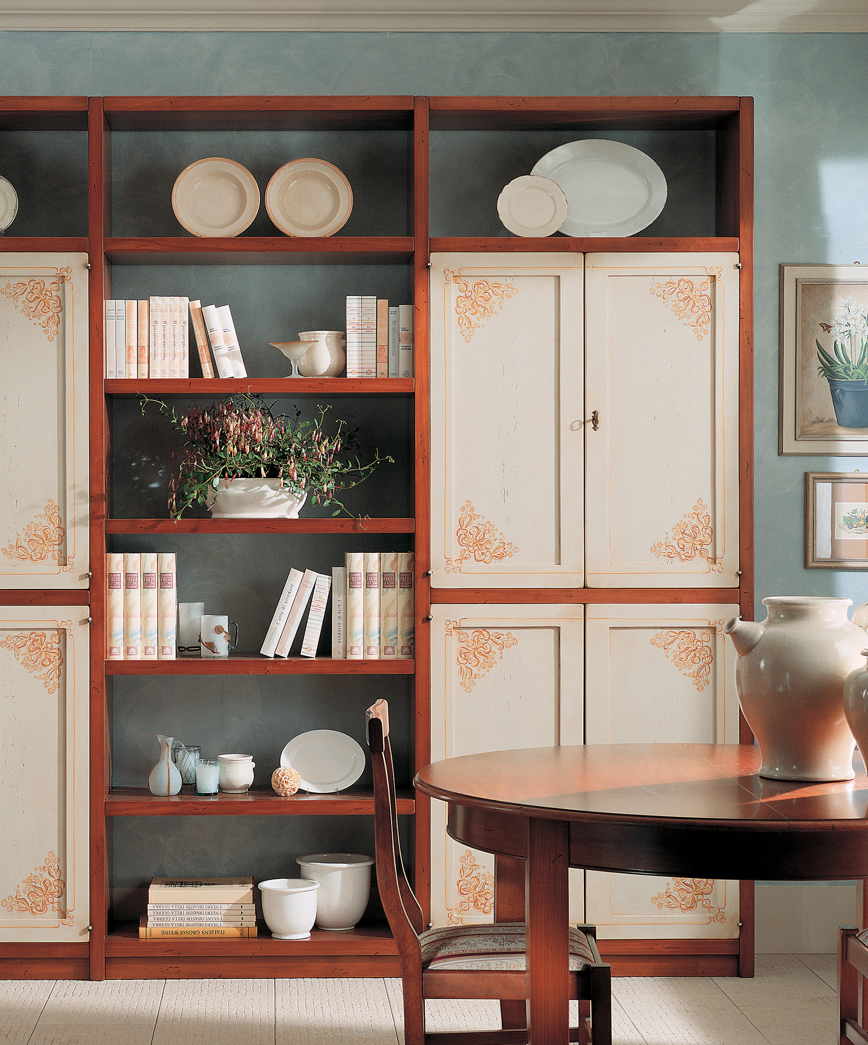 2352 Tifernoit Модульная декорированная стена Soggiorno  - Вид №1