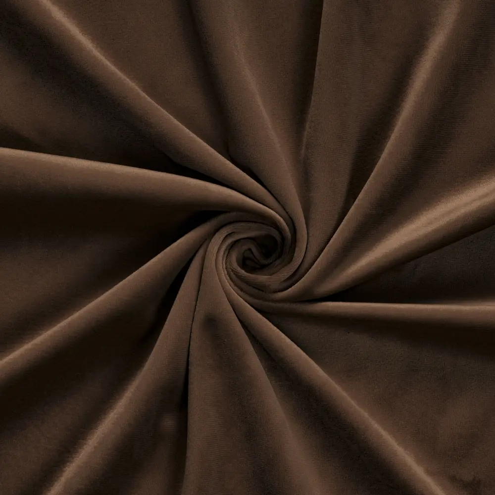 Ткань 1 м/п бархат 300 см цвет темный розово-коричневый GARDEN STLM-2030331