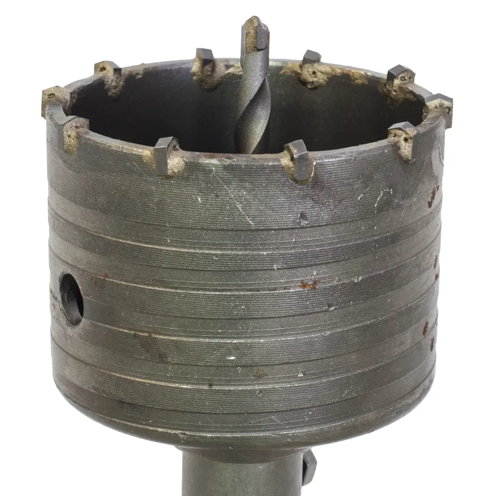 Коронка по кирпичу в сборе Энкор М22, D80х50 мм STLM-2159317 - Вид №1