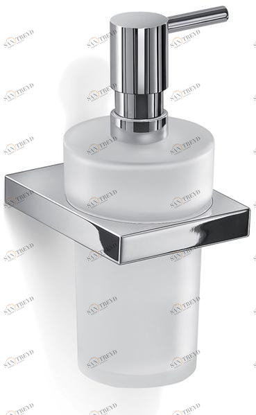 GEDY Дозатор мыла со стеклянной стенкой Lanzarote A381 