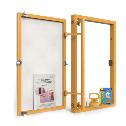 Ревизионный люк под плитку, распашной на присоске 400Х800 ВОЗРОЖДЕНИЕ sun-id-1025111 - Вид №3