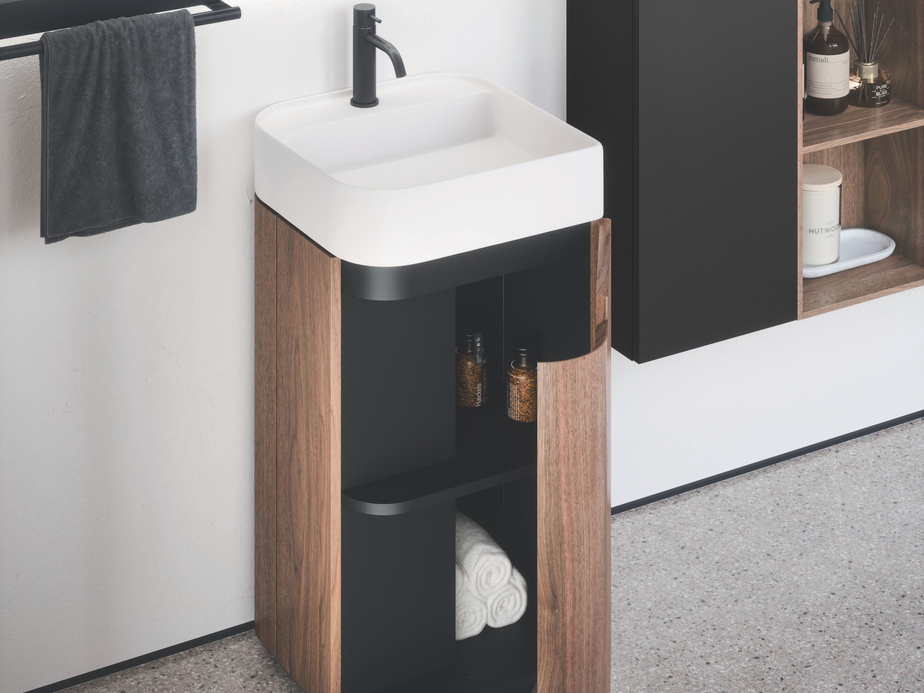 Полная мебель для ванной комнаты OASIS профиль ARCH-00141237 - Вид №1