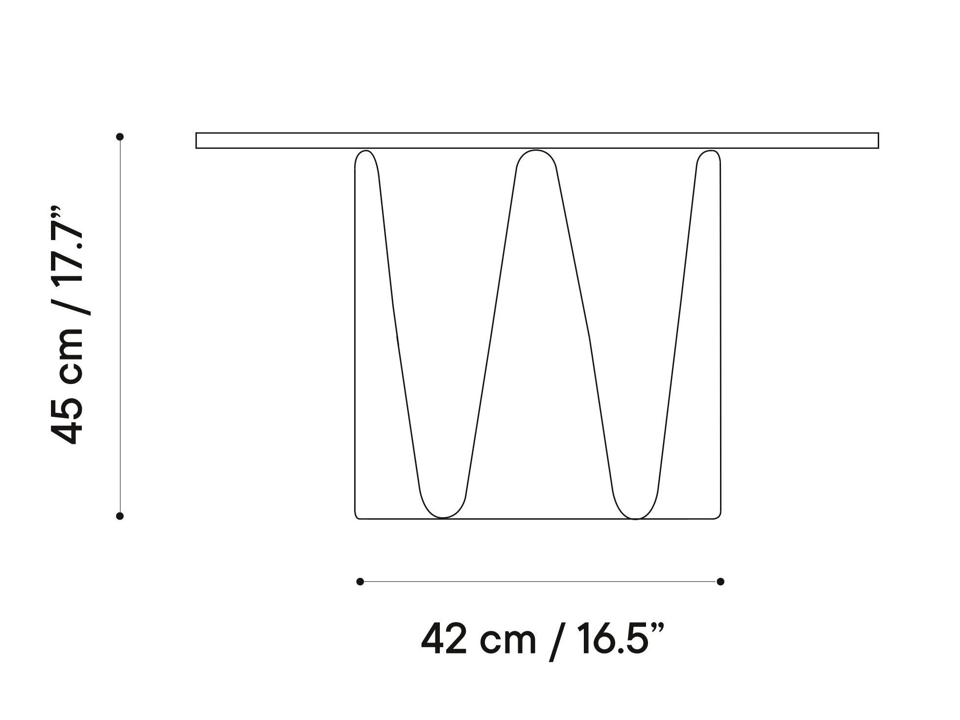 Круглый садовый столик из оцинкованной стали iSimar Lagarto ARCH-00036352 - Вид №8