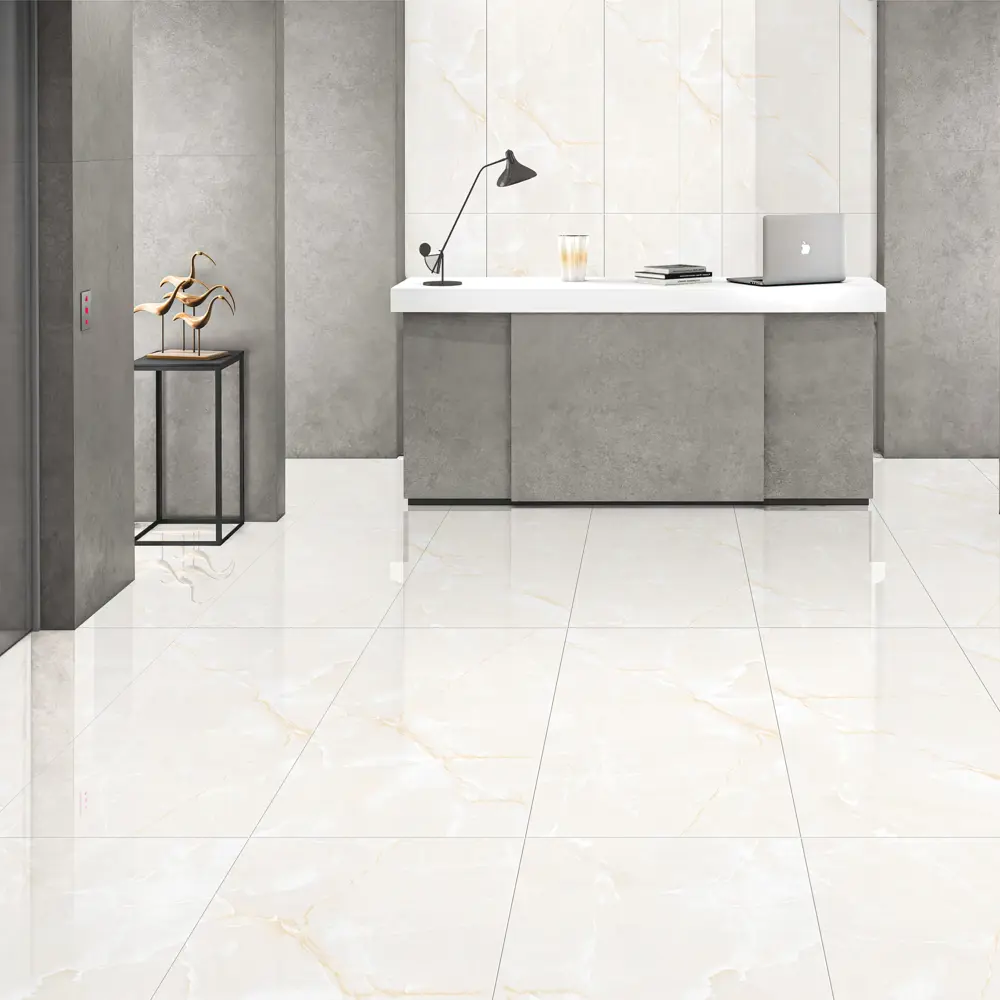 Керамогранит LEOPARD Onyx Blanco 60×120 см — глянцевая бежевая плитка 85093828 STLM-0058668