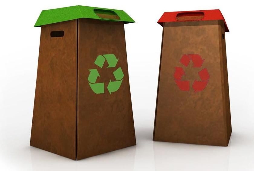 GARDA DESIGN Контейнер для мусора для раздельного сбора sun-id-1403803 - Вид №1