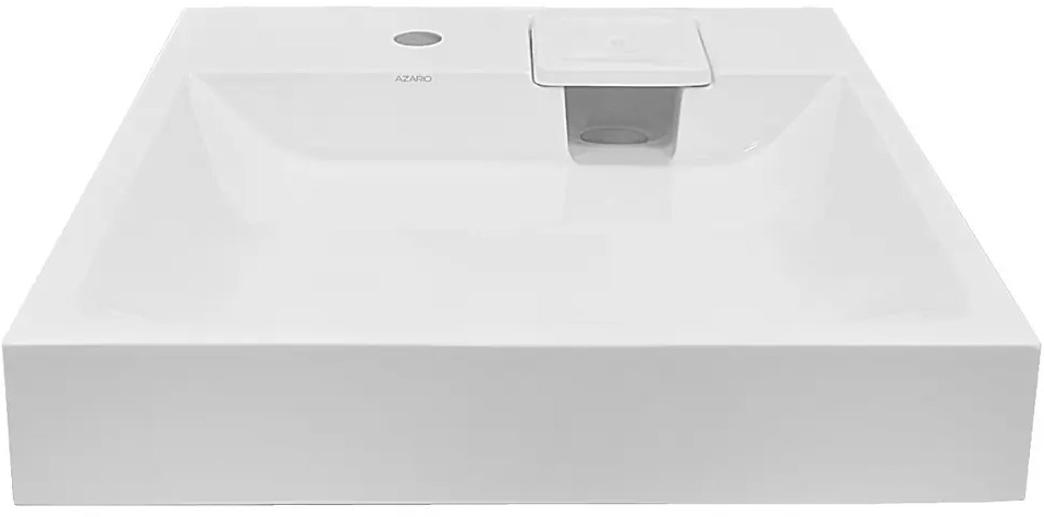 91394993 Раковина на стиральную машину Azario Alice CS00082258 50см цвет белый CS00082258 STLM-0990995