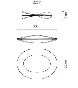 Алюминиевый настенный светильник